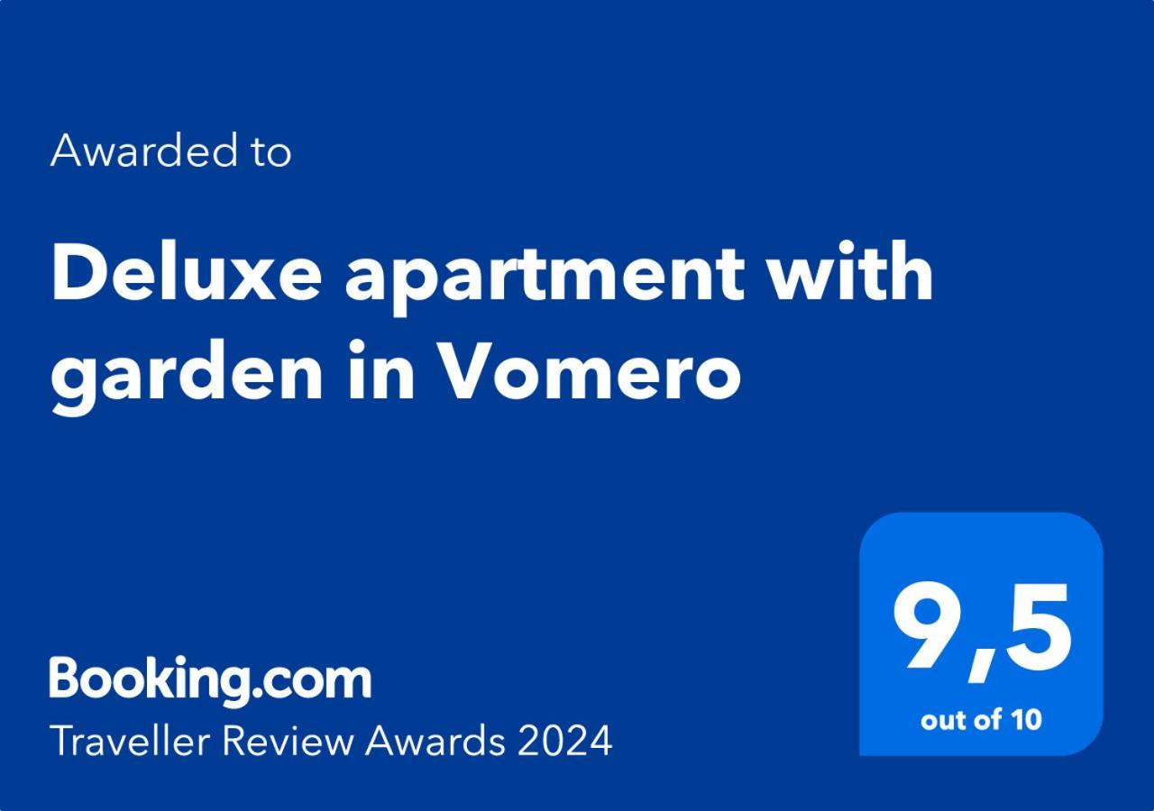 Deluxe Apartment With Garden In Vomero Naples Luaran gambar